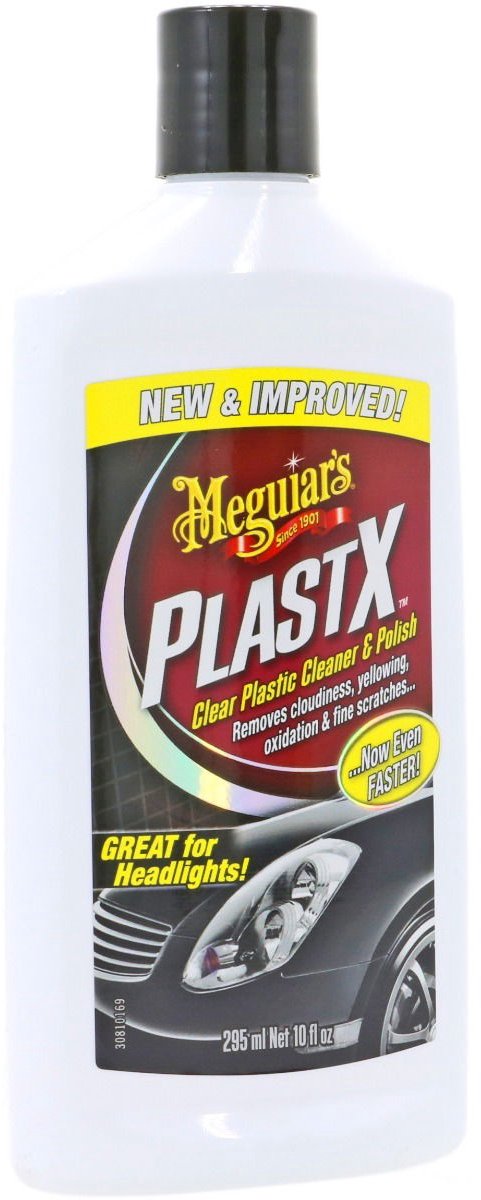 Meguiar's plastx cleaner polish - verwijdert krassen en vuil - voor helder plastic - 296 ml