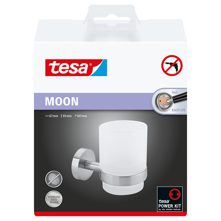 Tesa 1062569 - moon bekerhouder | 1 stuks