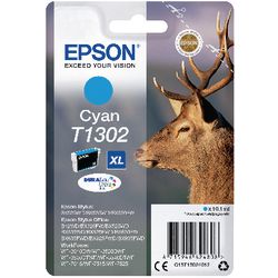 Inktcartridge epson t1302 cyaan