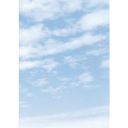Sigel designpapier - a4 - clouds - 90 grams - 100 vel - si-dp565