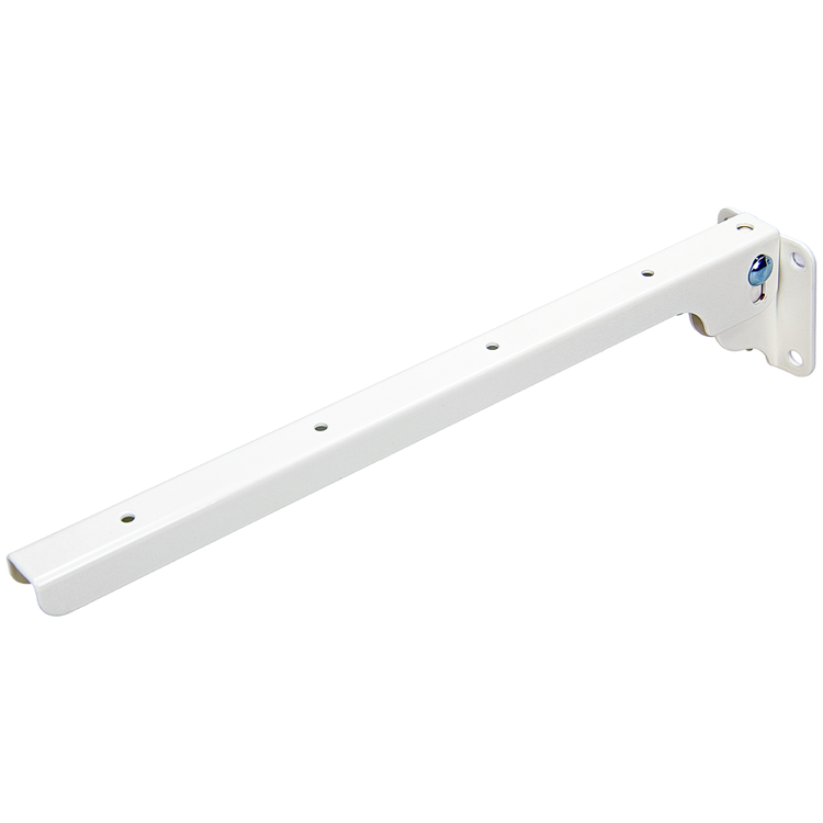 1059996 - plooibaar konsool 300 wit draagkracht 75 kg per paar | 6 stuks