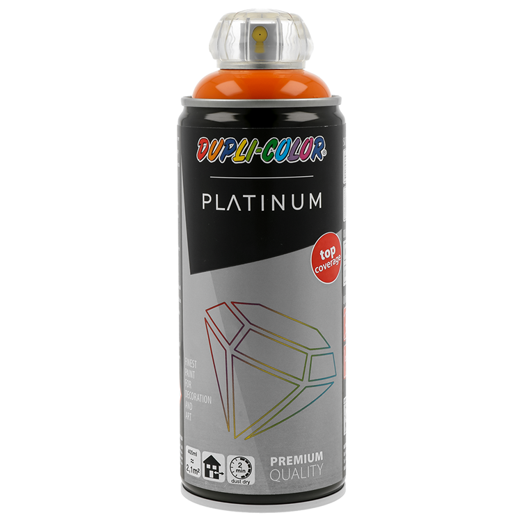Motip 1002534 - 720987 platinum ral 2009 verkeersoranje 400 ml | 2 stuks