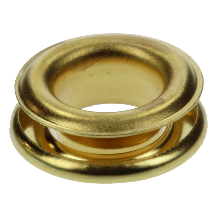 Mack 1017874 - zeilringen messing 14 st 8mm | 10 stuks