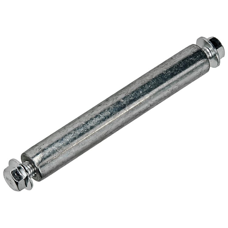 Mack 1060244 - as 20x129, boring m10 + 2 bevestigingsbouten m10 | 5 stuks
