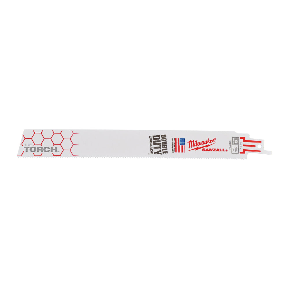 Ty milwaukee heavy du torch™ reciprozaagblad | torch 230mm x 14 tpi | 5 pc - 48475787