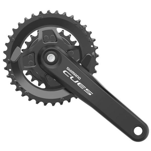 Shimano crankstel 2 x 9 10 11 speed cues fc-u4000 met 175 mm crankarm 36-22 tanden (3mm opliggend)