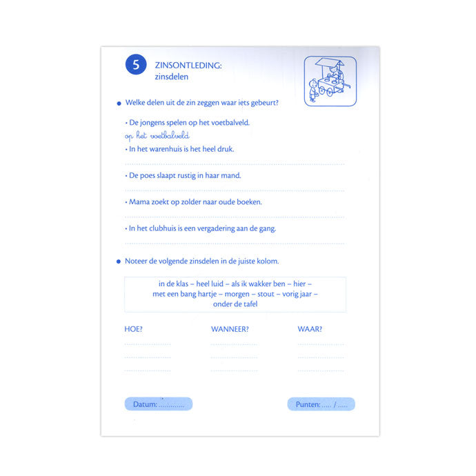 Deltas vakantie oefenblaadjes herhalingsoefeningen taal en rekenen