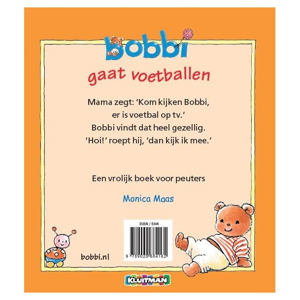 Kluitman bobbi gaat voetballen