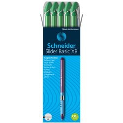 Balpen schneider slider basic xb groen