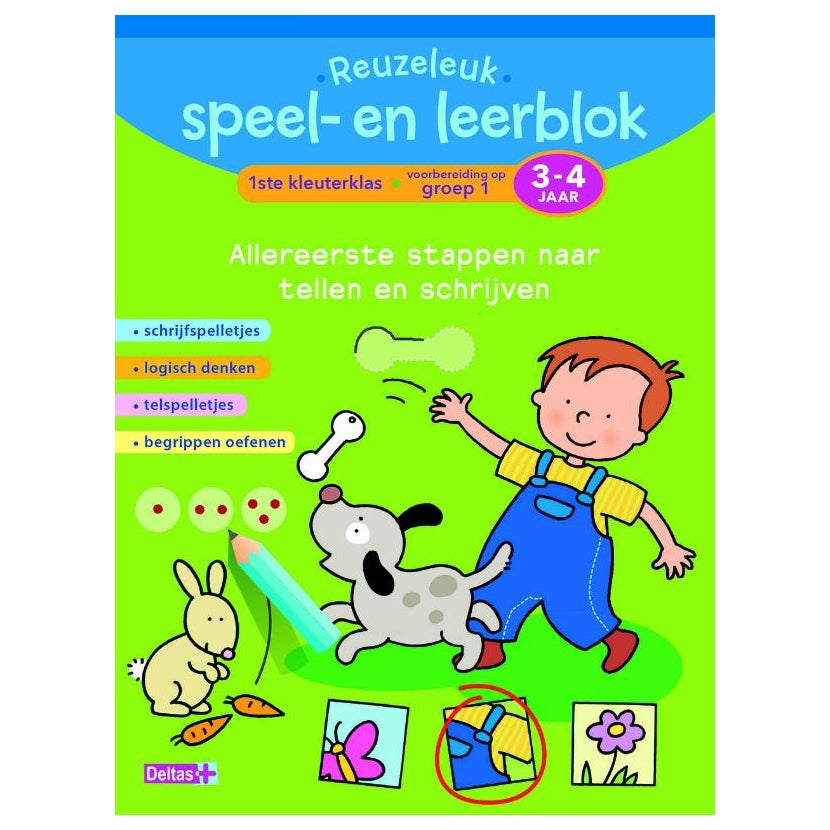 Deltas reuzeleuk speel- en leerblok fundamentele stappen naar telle