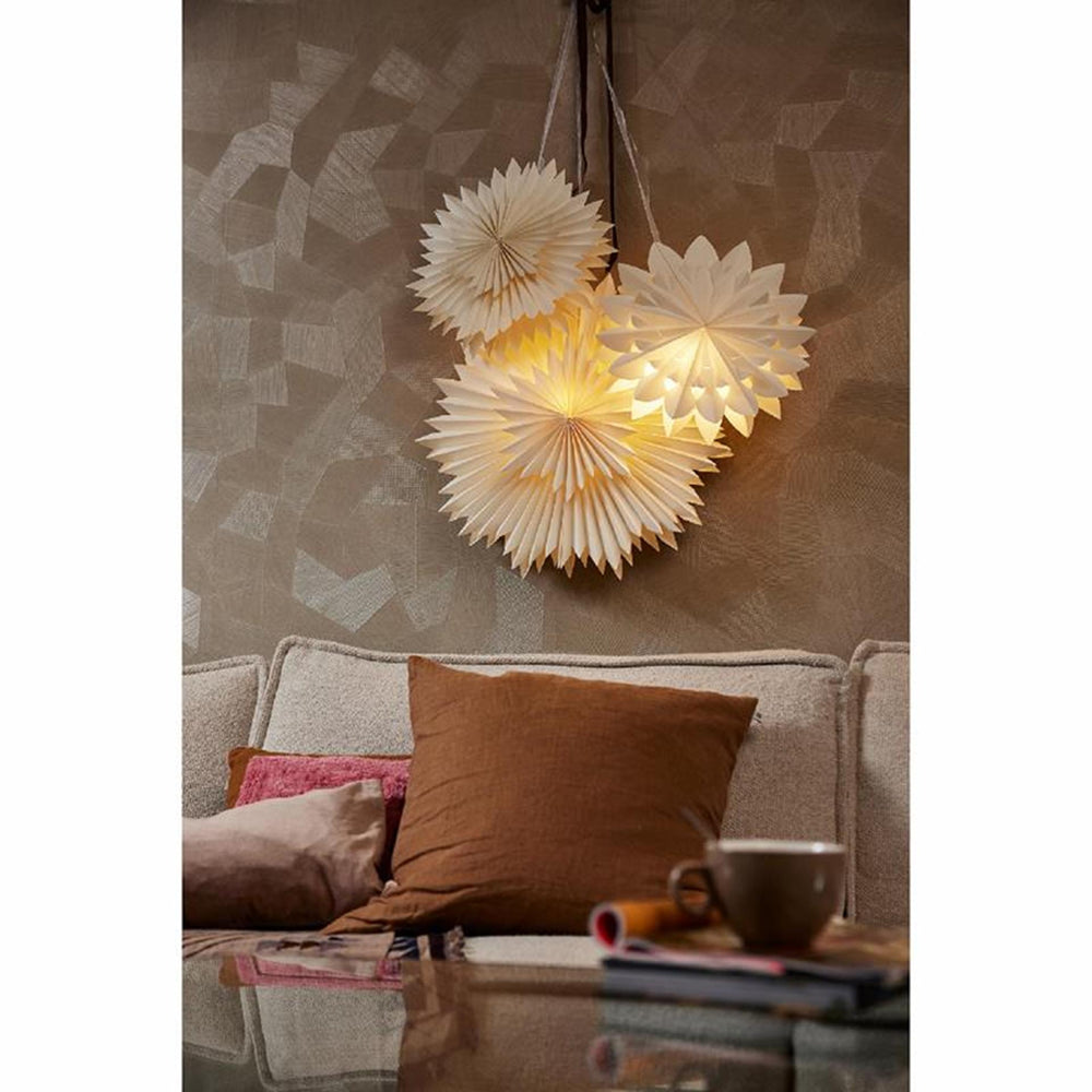 Lumineo ster led karton 40cm met timer