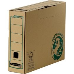 Archiefdoos fellowes earth series a4 gerecycled karton bruin