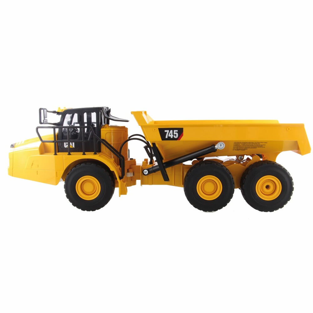 Carrera 1:24 rc cat 745 kiepwagen