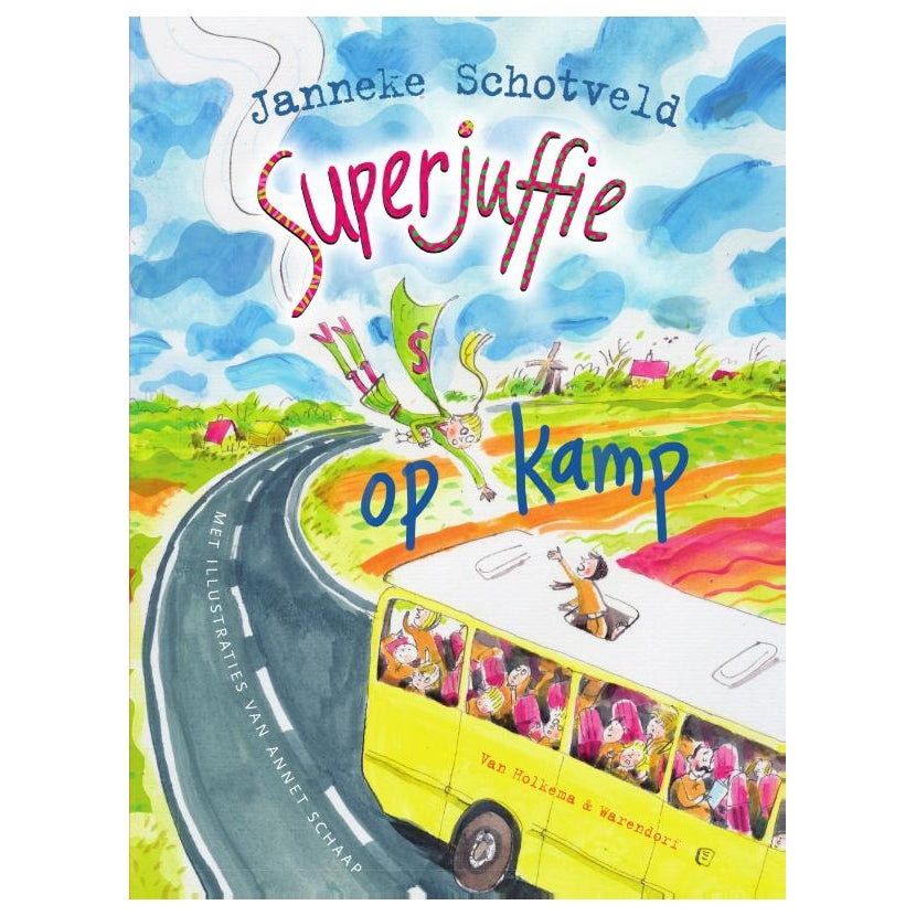Centraal boekhuis superjuffie op kamp