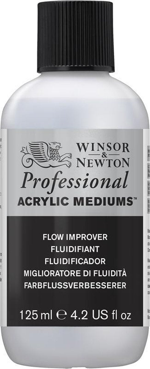 Winsor newton 3030937 professional acrylic medium 125ml flow improver