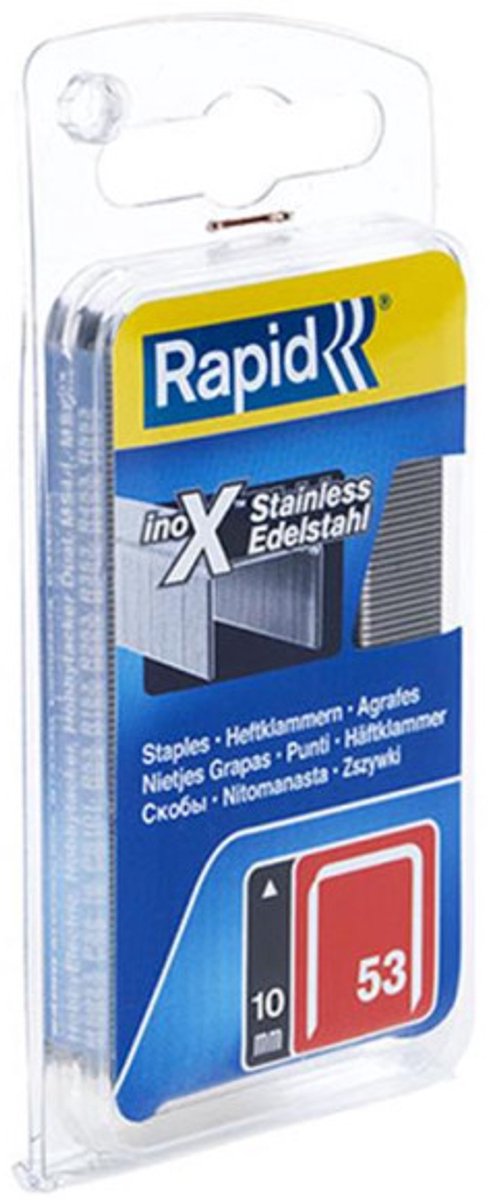 Rapid nieten - no 53 - rvs - 10 mm