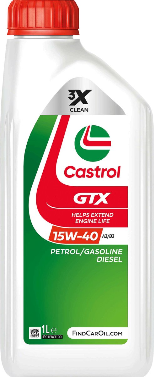 Castrol GTX 15W-40 1L Engine Oil
