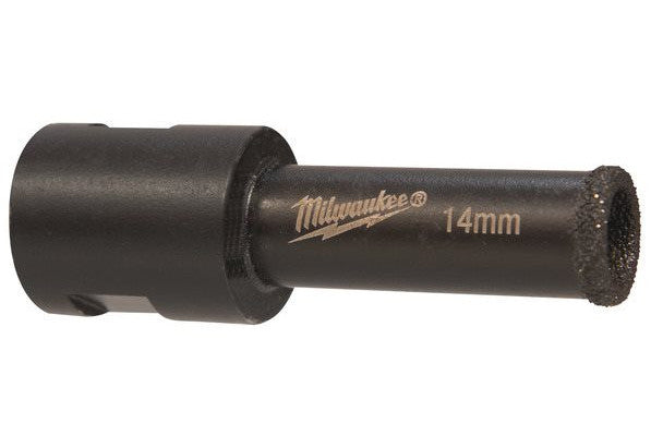 Milwaukee accessoires m14 tegelboor diamant 14mm - 1pc - 4932471763