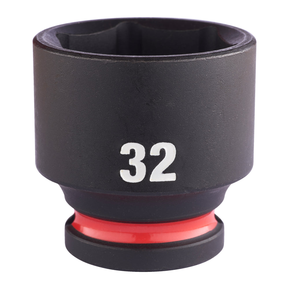 Milwaukee accessoires shockwave krachtdop 1 2 kort 32 mm | 1 stuk - 4932480325
