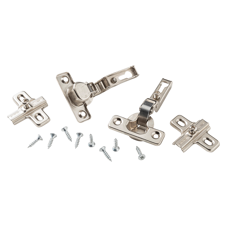 Mack 1071158 - 2 inboorscharnieren slide on 26mm 110° half opliggende deur | 5 stuks