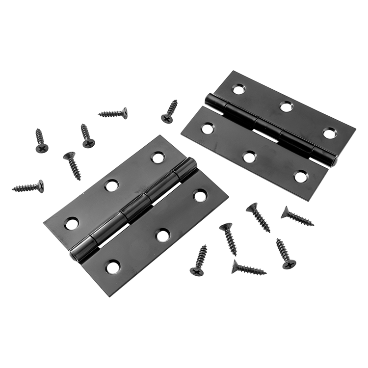 Mack 1071171 - 2 zware scharnieren zwart h 90 x b 60 mm | 5 stuks