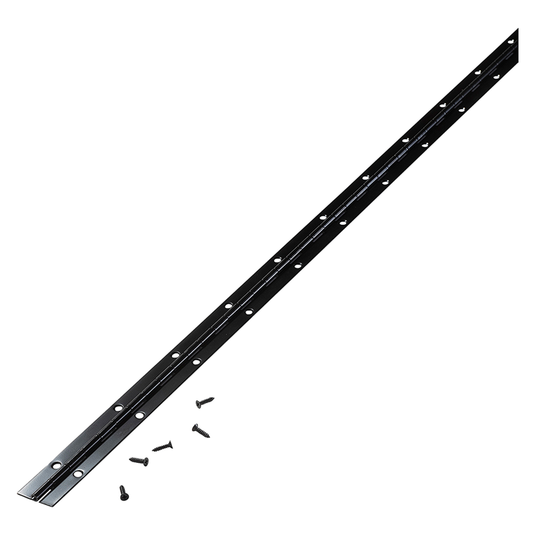 Mack 1071203 - piano scharnier zwart l 96 cm x 28 mm | 6 stuks
