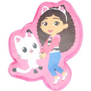 No brand gabby's dollhouse gevormd kussen - cakey cat