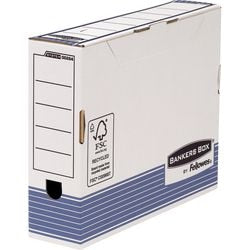 Transfer archiefdoos fellowes prima 26,5x8,5x32,7cm blauw