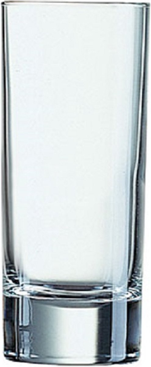 Arcoroc islande longdrinkglazen 16 cl 160 ml | set van 6 stuks | geschikt voor cocktails en frisdrank | glas | vaatwasserbestendig
