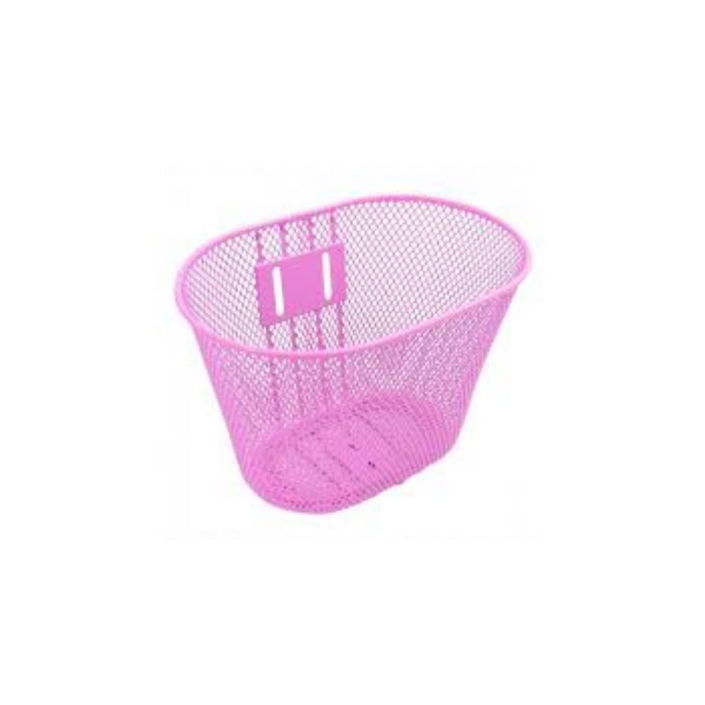 Kids' bike basket 8.5 liters pink