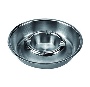 Asbak roestvrijstaal (14cm)