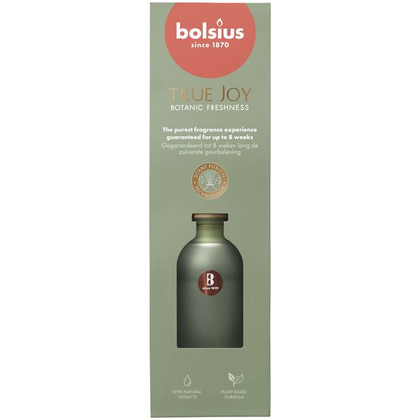 Bolsius geurverspreiders 80 ml true joy botanic fresh (6 stuks)