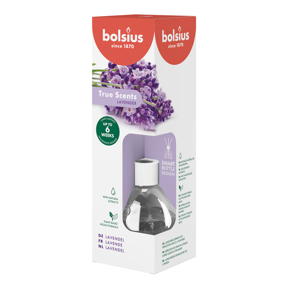Bolsius geurverspreiders 60 ml true scents lavender (6 stuks)
