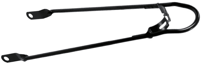 Barre de garde-boue 26 noir mat, avec pare-chocs