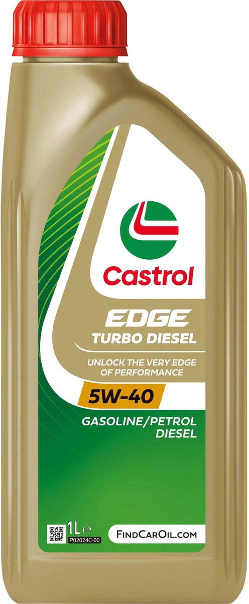 Castrol motorolie edge turbodiesel 5w40 1l