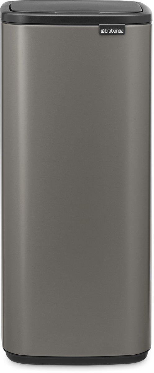 Brabantia bo touch bin prullenbak - 30 liter - platinum