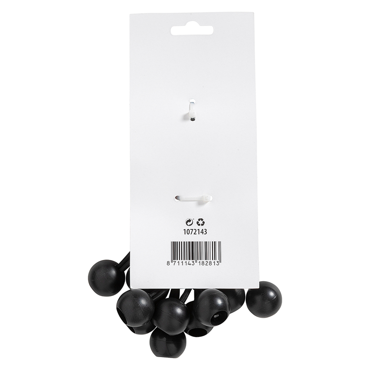 Mack 1072143 - bungee ball 10st koordlengte 30 cm | 8 stuks
