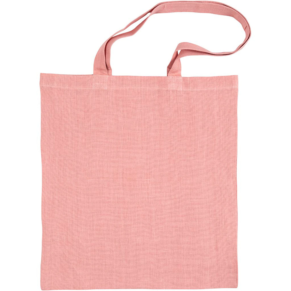 Creative company draagtas katoen roze, 38x42cm
