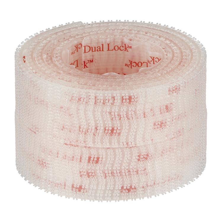 3m 1075816 - scotch extr. fasteners 25mmx1m2rol pak transparant | 6 stuks