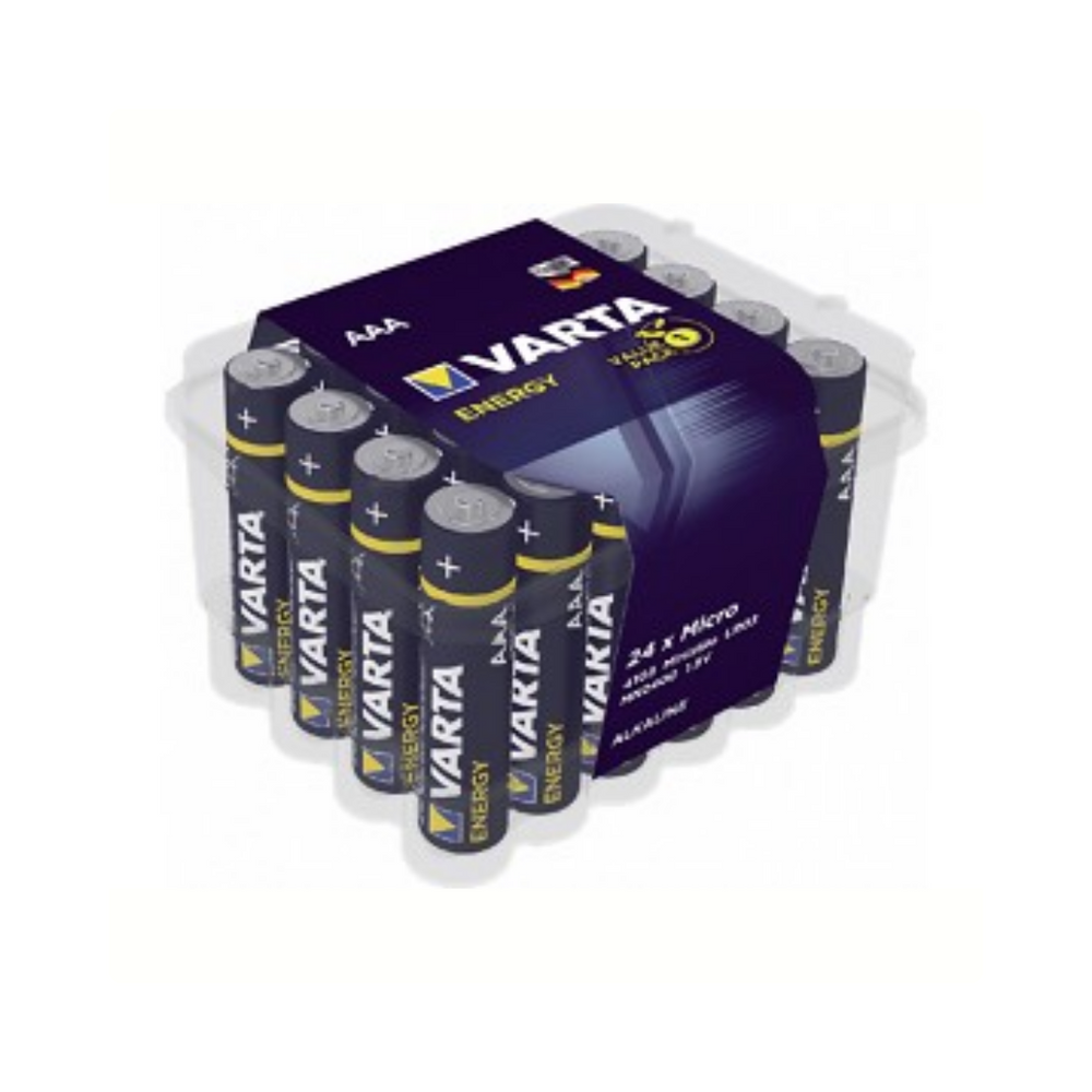 Varta energie batterij aaa lr03 doos 24 stuks