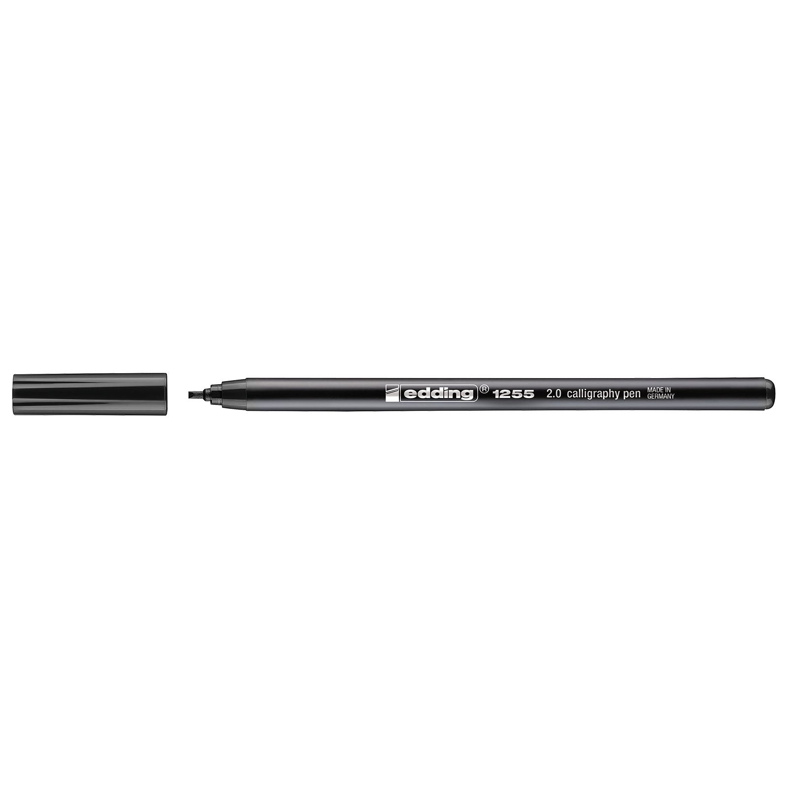 Edding 1255 • calligraphy pen 2mm zwart