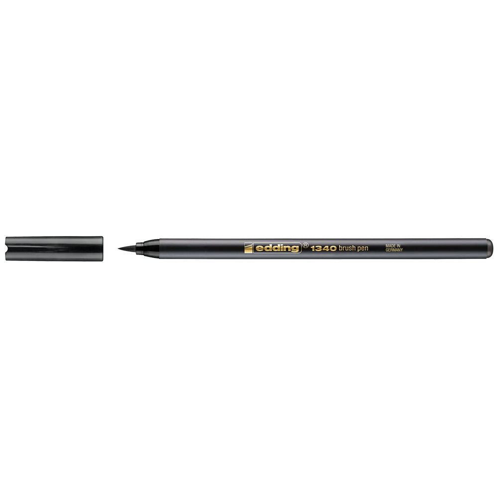 Edding 1340 • brushpen zwart