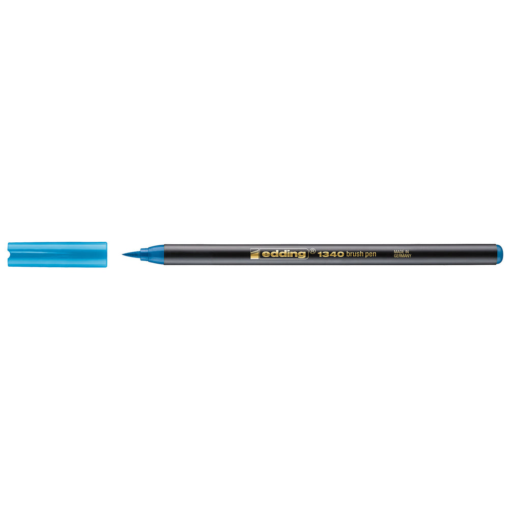 Edding 1340 • brushpen lichtblauw
