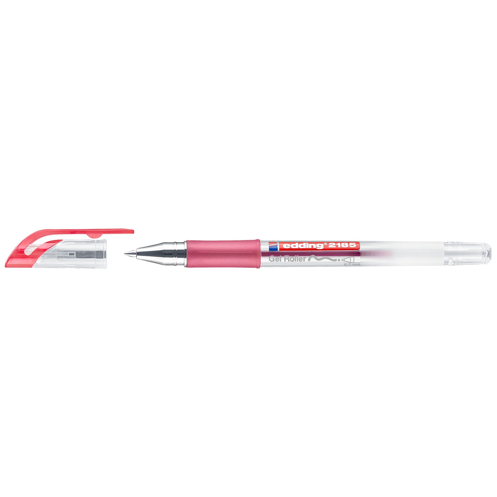 Edding 2185 • gelroller 0.7mm rood