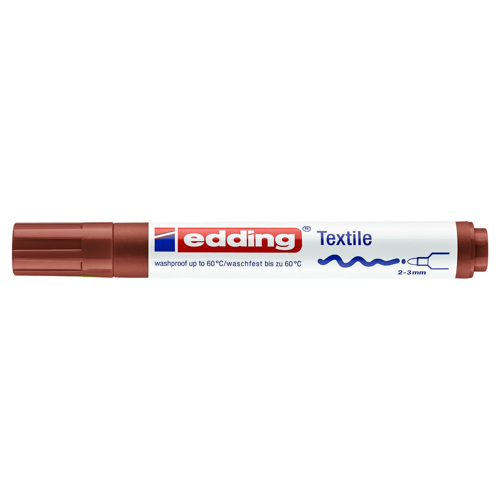 Edding 4500 • textielmarker 2-3mm bruin