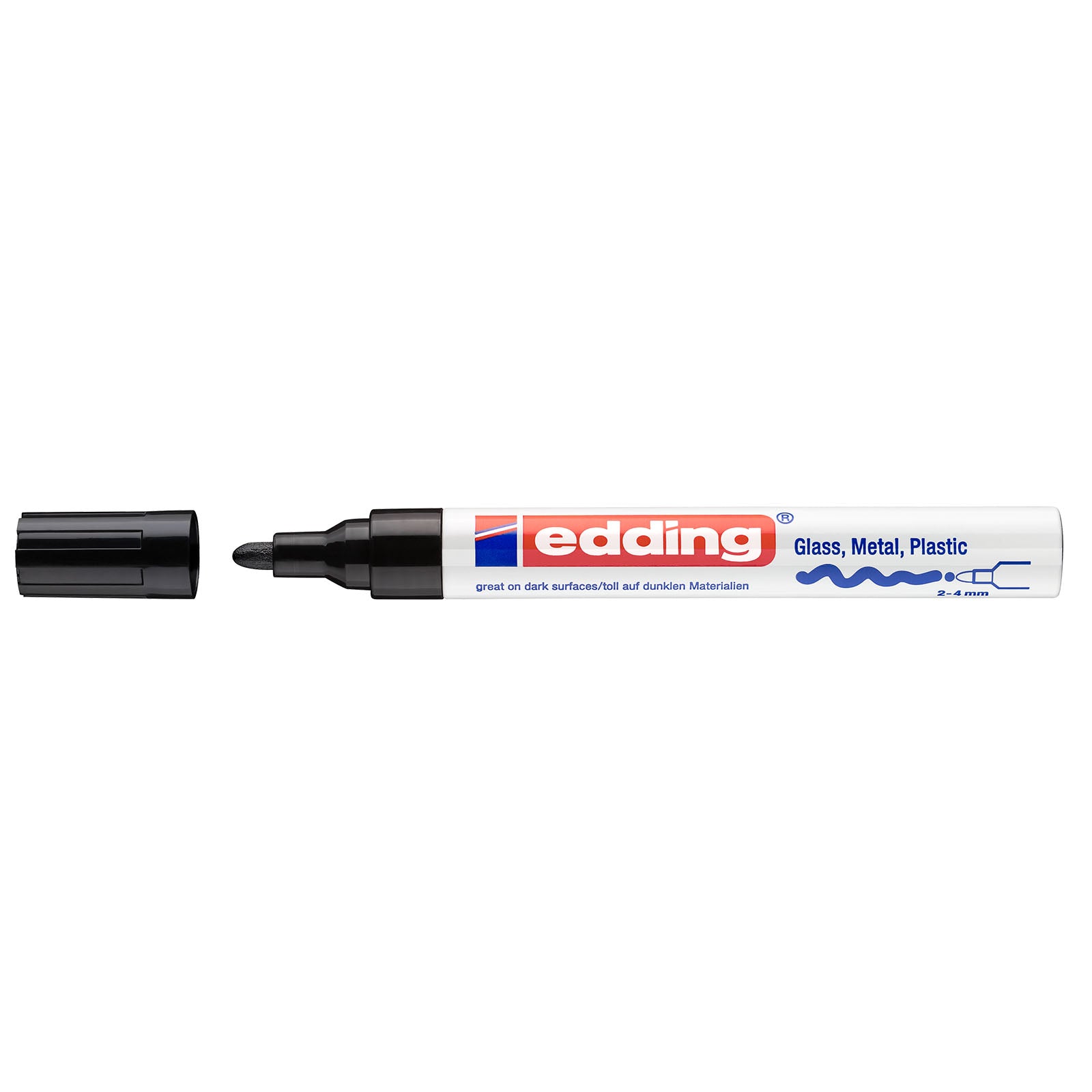 Edding 750 • lakmarker 2-4mm zwart