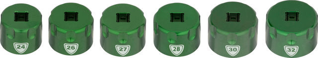 Abbey bike tools suspension top cap socket attachment set