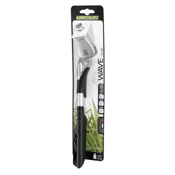 Ursus Wave standard 28 inch adjustable silver on card