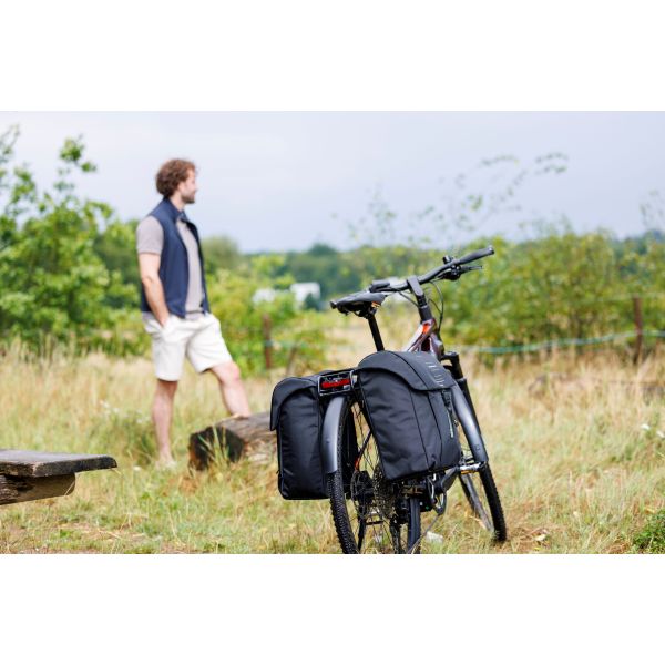 Burgers - new looxs tas new looxs vigo dubbel | zwart groen | 40l