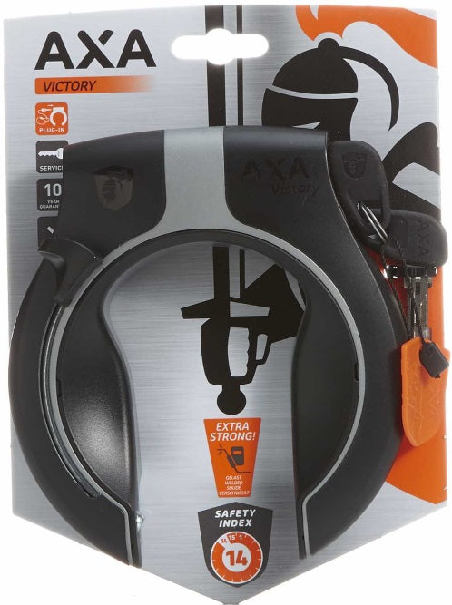 AXA Victory ringslot 10mm - ART** - grijs zwart